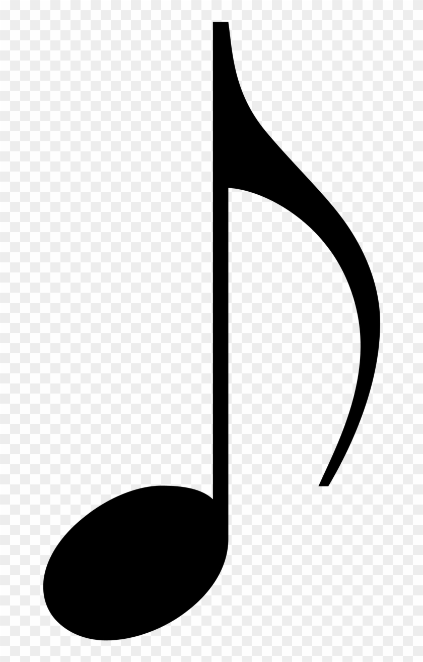 Note Music Clef Melody Freedom Png Image - Single Music Notes Clipart #3114042