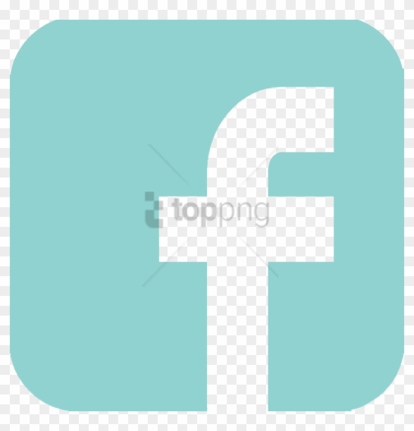 Free Png Teal Facebook Logo Png Image With Transparent - Teal Facebook Symbol Clipart #3114220