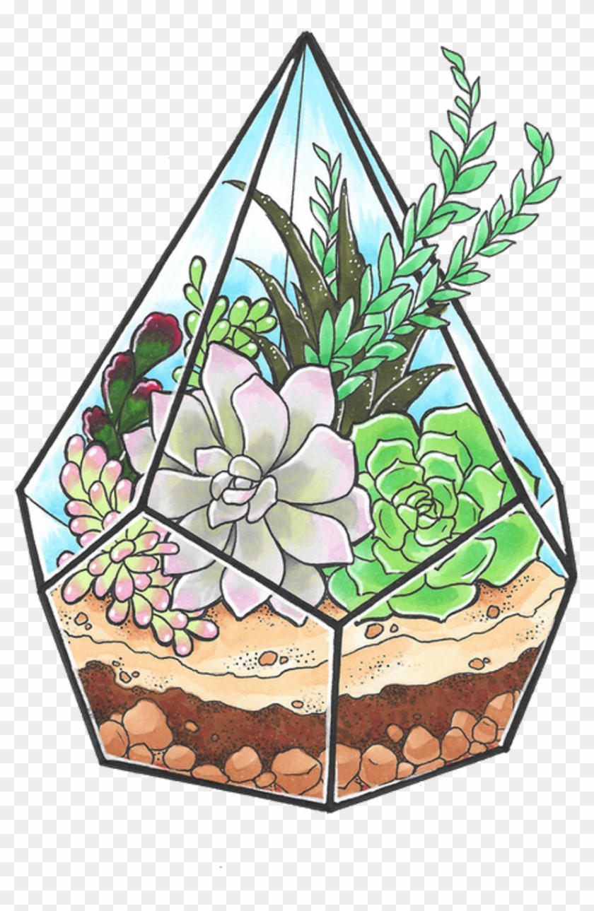 Edit Freetoedit Overlay Cactus Tumblr Transparent Background - Aesthetic Plants Transparent Clipart