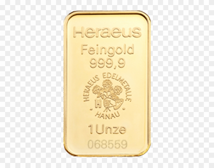 1 Ounce Gold Bar - Emblem Clipart #3114596