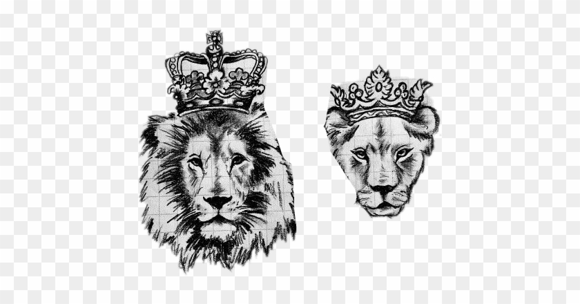 ##lion #lioness #kingandqueen #ofthejungle - Lion On Finger Tattoo Design Clipart #3115195