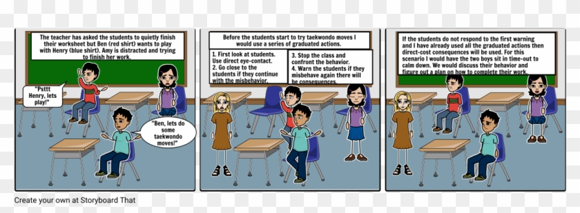 De-escalating In The Classroom - Cartoon Clipart #3115543