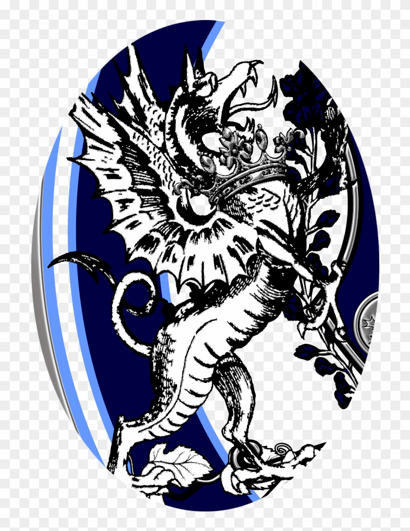 The Griffin Represents Valor And Death-defying Bravery, - Illustration Clipart #3116187