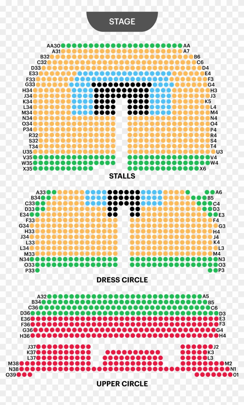 Adelphi Theatre Seating Plan Clipart