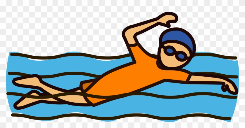 Png Coloured - Swimming Visuals Clipart