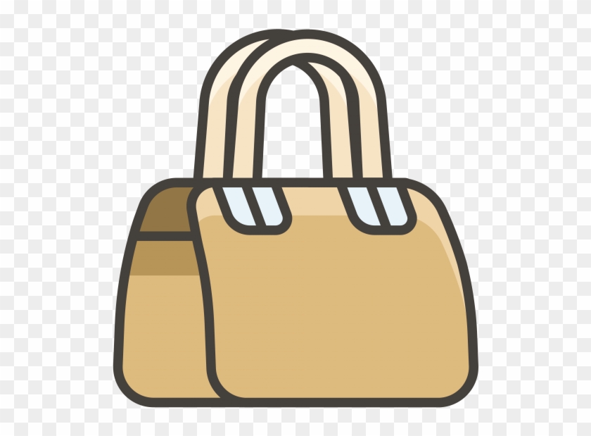 Handbag Emoji Icon - Tote Bag Clipart #3117514