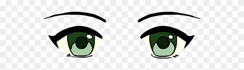 Anime Really Easy Drawing - Anime Eyes Transparent Clipart #3117636