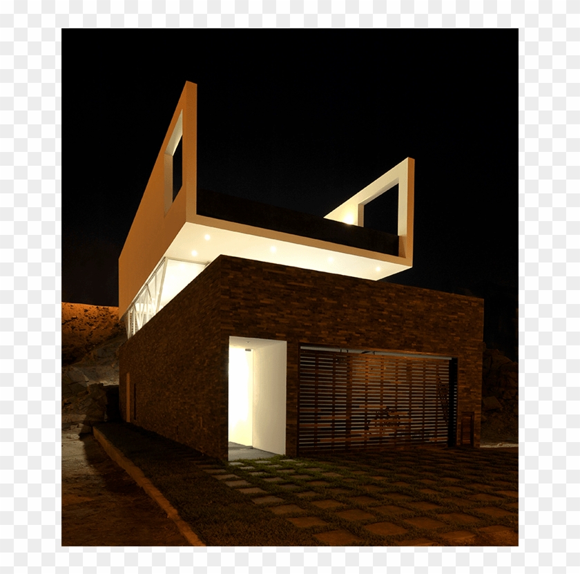 A055 House In Las Palmeras Beach - Facade Clipart #3117923