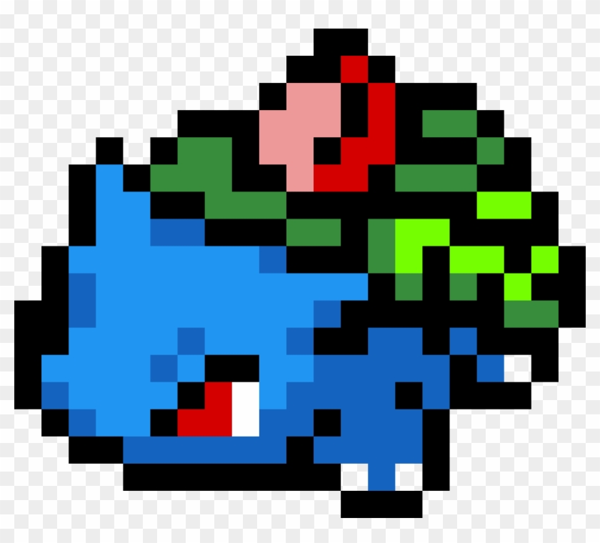 Ivysaur - Pixel Art Pokemon Ivysaur Clipart
