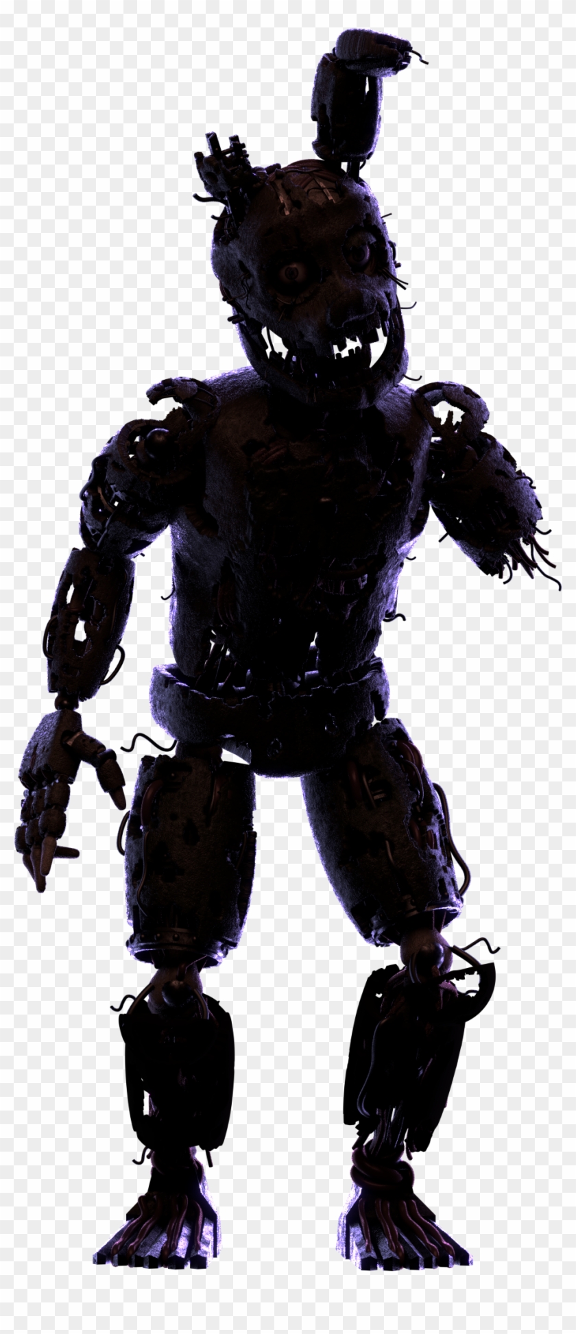 Renderscorched Springtrap - Robot Clipart