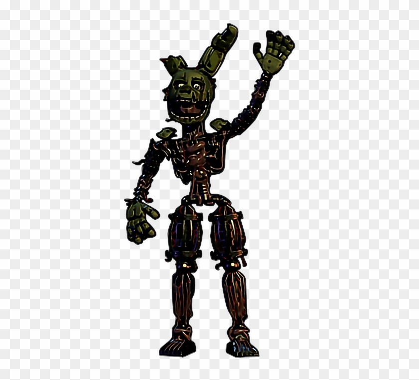 Download springtrap Fnaf 3 Springtrap Endoskeleton Clipart Png
