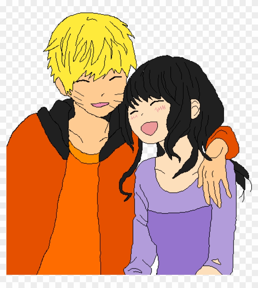 Naruto X Hinata - Cartoon Clipart
