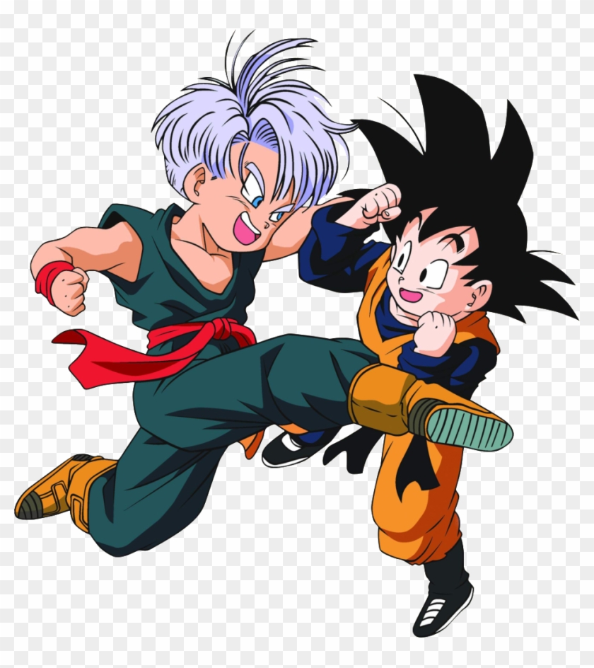 View Samegoogleiqdbsaucenao Trunks Vs Goten Render1 - Goten Trunks Clipart