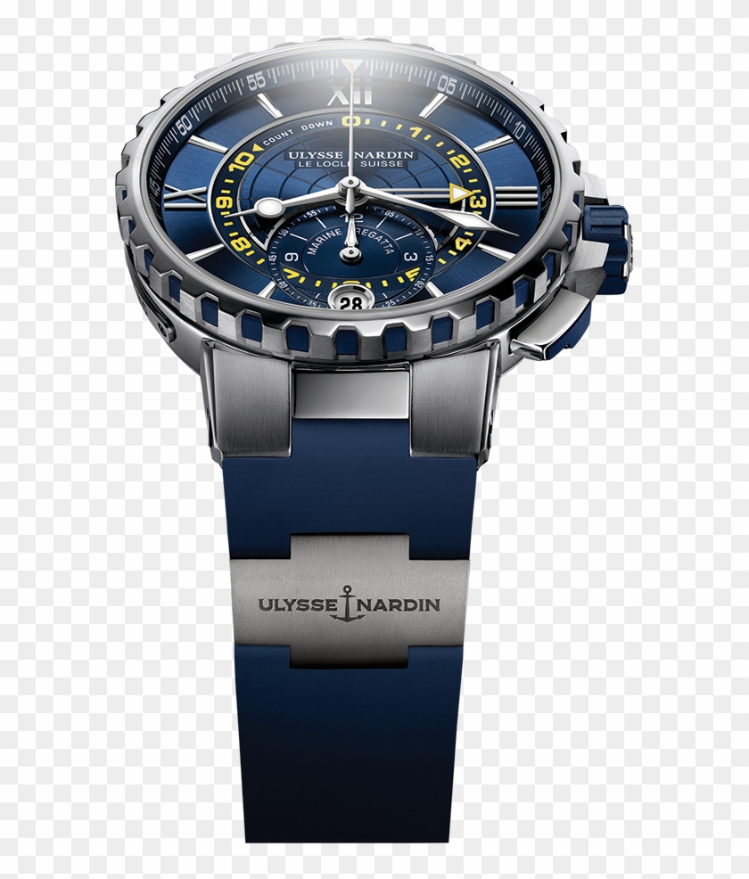 029 Ulysse Nardin1 - Ulysse Nardin Marine Chronograph In Hand Clipart
