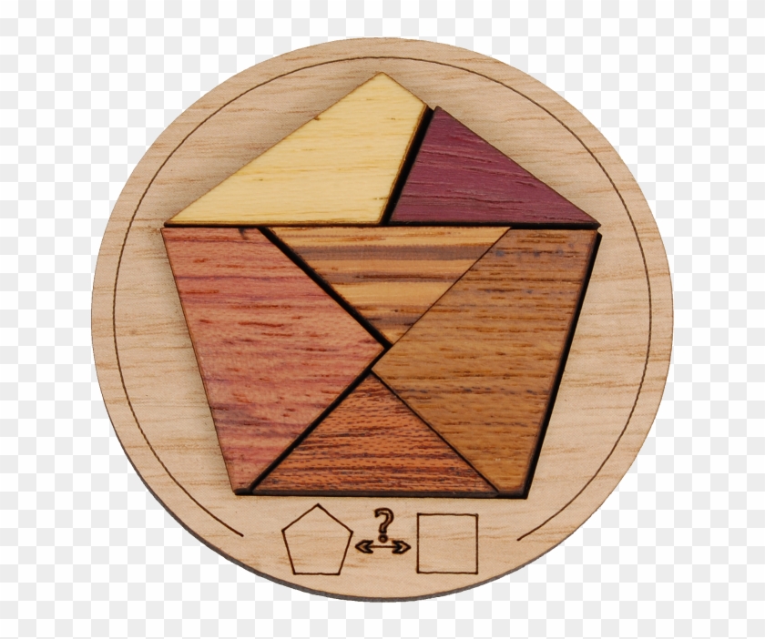 Minipuzzle - Pentagon - Plank Clipart