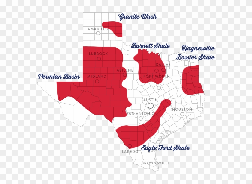 Texas Rig Counts - Atlas Clipart