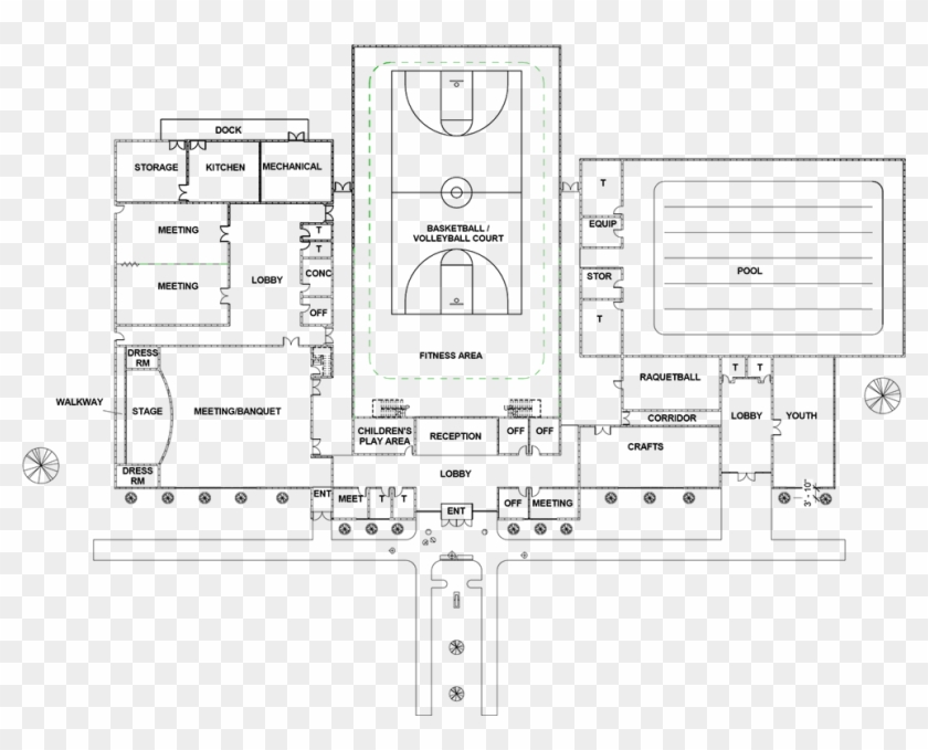 Graphic Transparent Download About X - Blueprint Of A Community Clipart