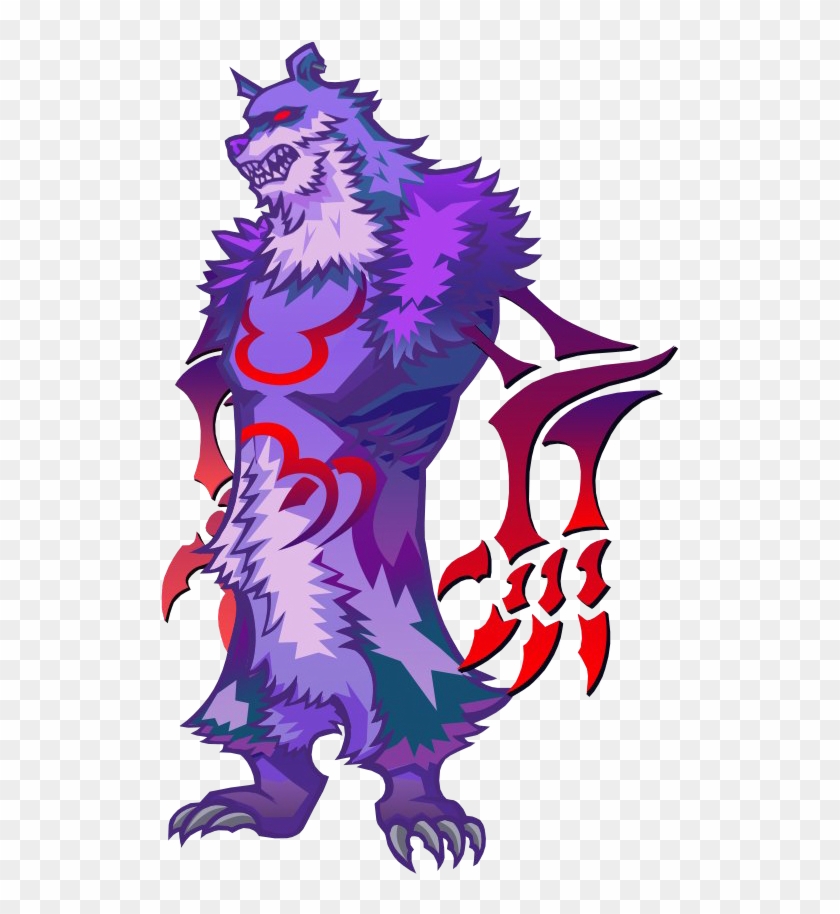 Fr Noise01 - World Ends With You Bear Noise Clipart