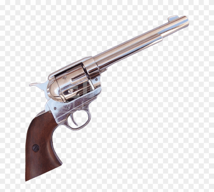 Nickel Revolver Clipart #3120192