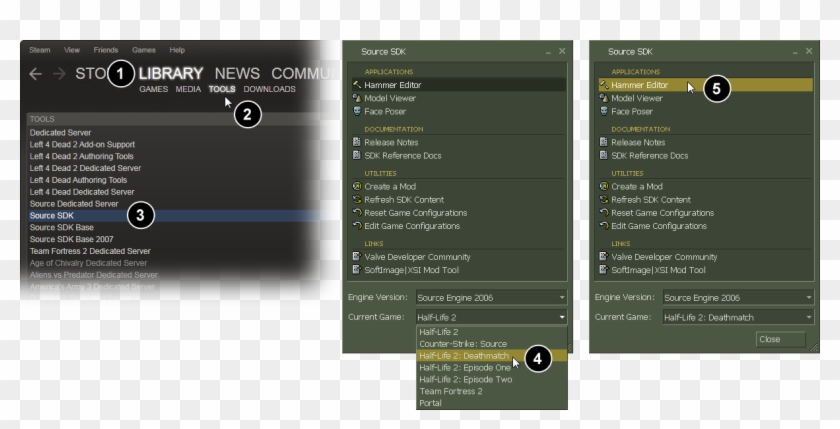 [u]downloading Source Sdk Through Steam[/u] - Source Engine Valve Development Kit Clipart #3120223