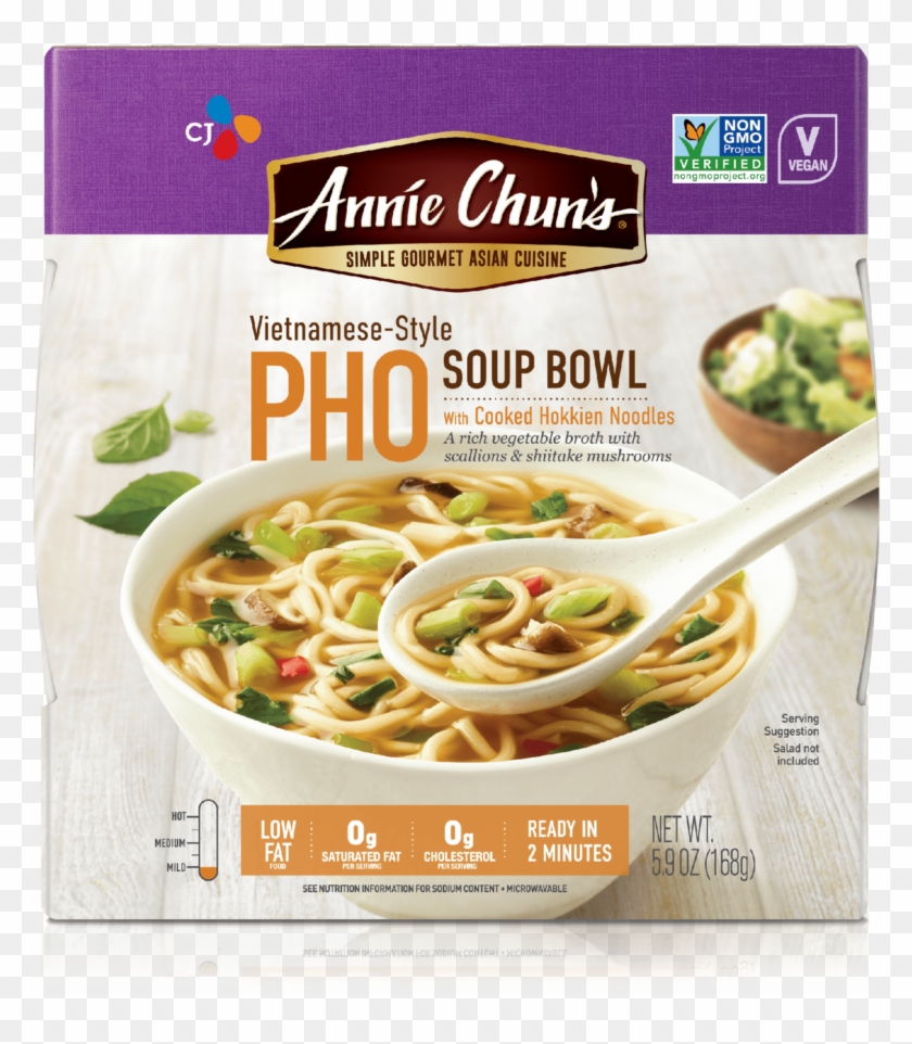 Vietnamese-style Pho Soup Bowl - Annie Chun Noodles Clipart #3120721