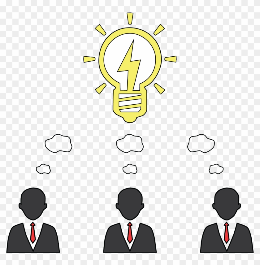 Brainstorming Think Class Png Image - Ideas De La Ilustracion Dibujo Clipart