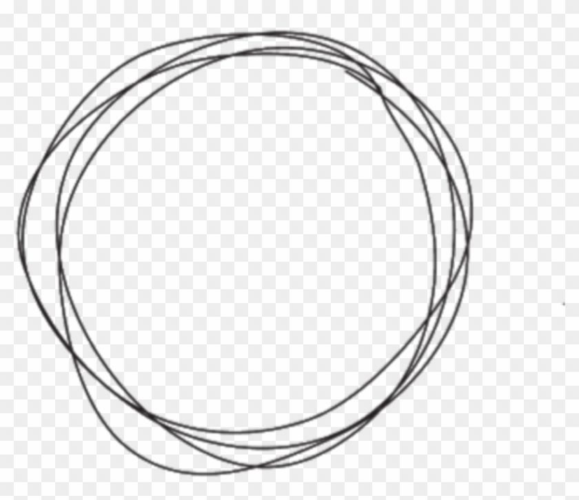 Round Frame Border Circle Lineas Background Overlay - Circle Clipart
