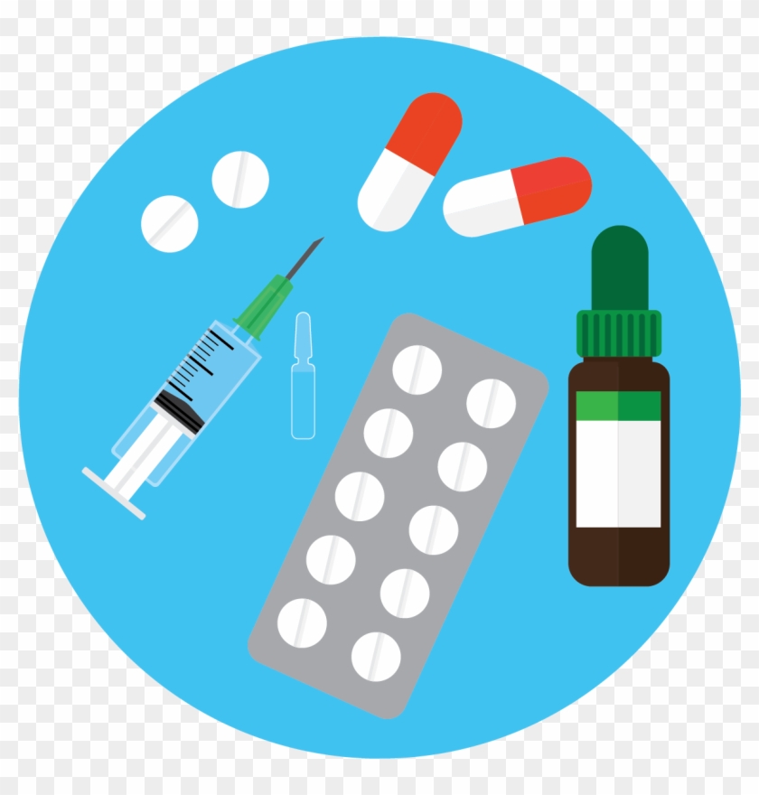 Drugs Clipart Medication Safety - Illustration - Png Download #3121858