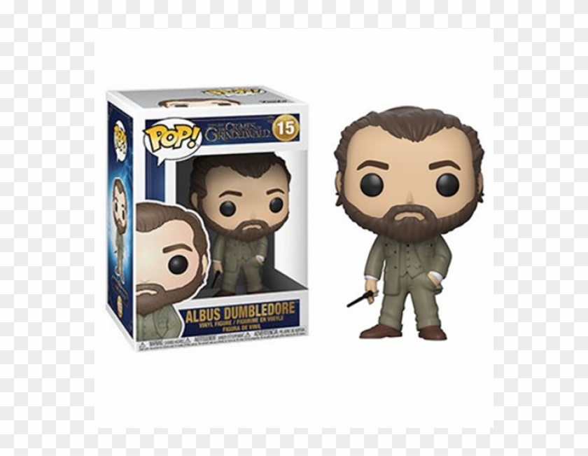 Fantastic Beasts Pop Vinyl Figure Albus Dumbledore - Funko Pop Grindelwald Crimes Clipart #3121899