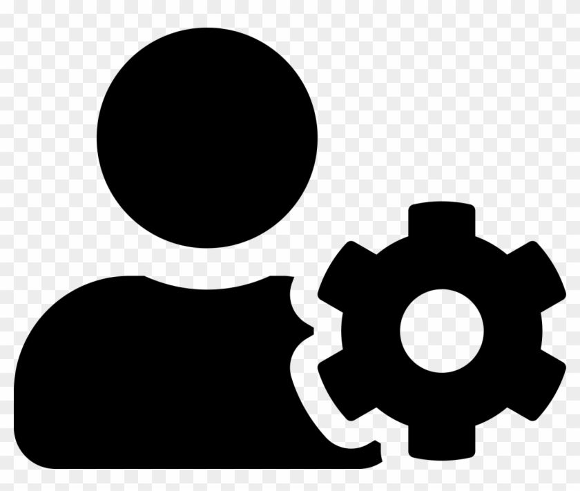 Font Awesome 5 Solid User-cog - Users Font Awesome Clipart #3122606