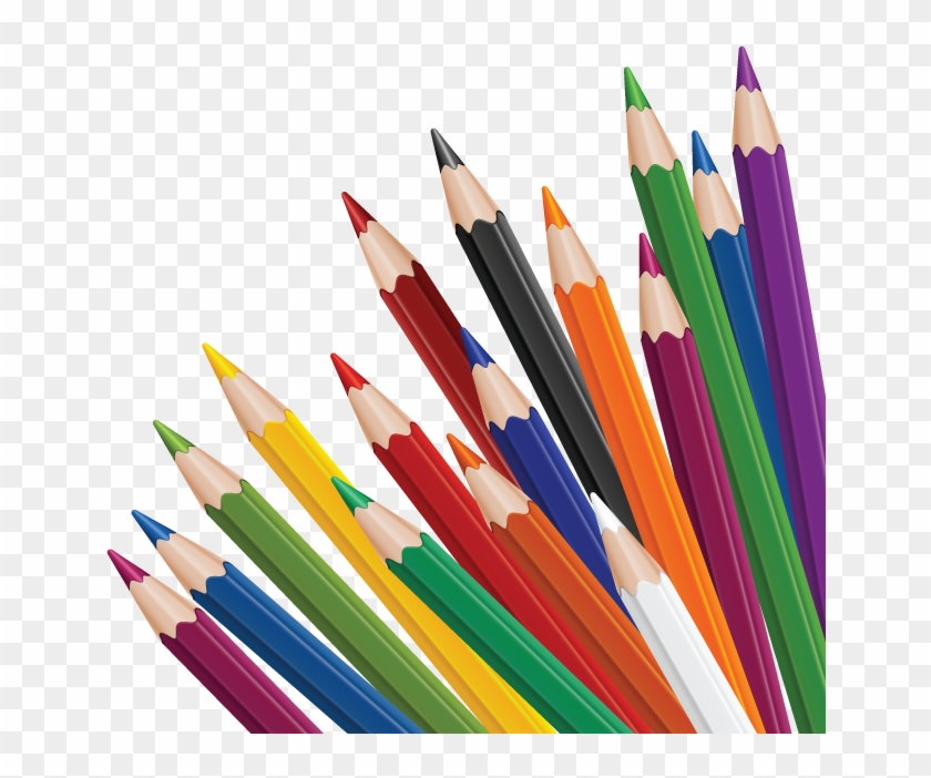 Parents Of Special Education Students Are The Mainstay - Color Pencils Vector Clipart #3122782