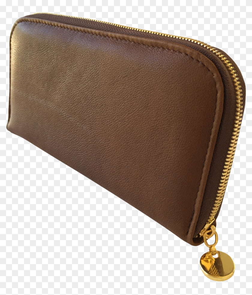 Brown Ladies Purse/wallet - Wallet Clipart