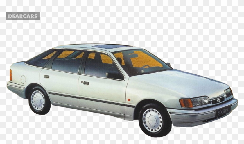 Ford Scorpio / Hatchback / 5 Doors / 1985 1994 / Front - Ford Scorpio Ghia 1989 Clipart #3122950