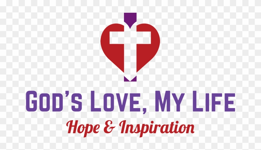 God's Love, My Life - Cross Clipart