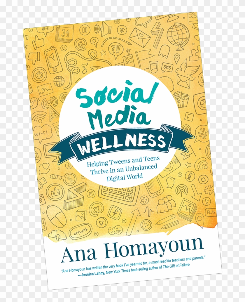 Social Media Wellness - Poster Clipart #3123419