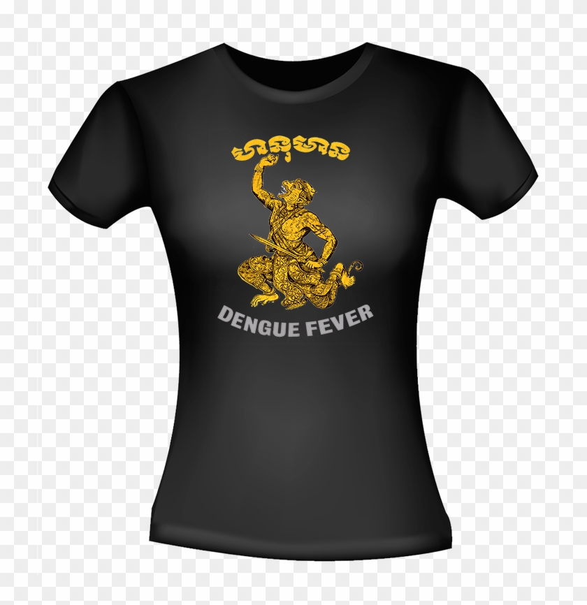 Dengue Fever Music - Active Shirt Clipart