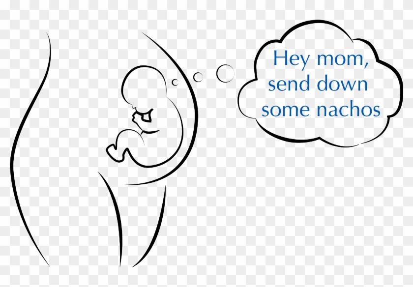 What My Baby Wants, My Baby Gets - Line Art Clipart #3123873