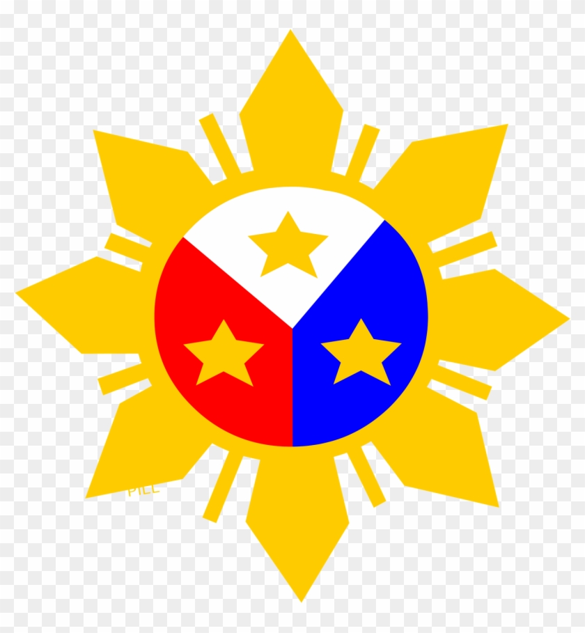 Philippine Sun Png Transparent Background - Transparent Philippine Flag Logo Clipart
