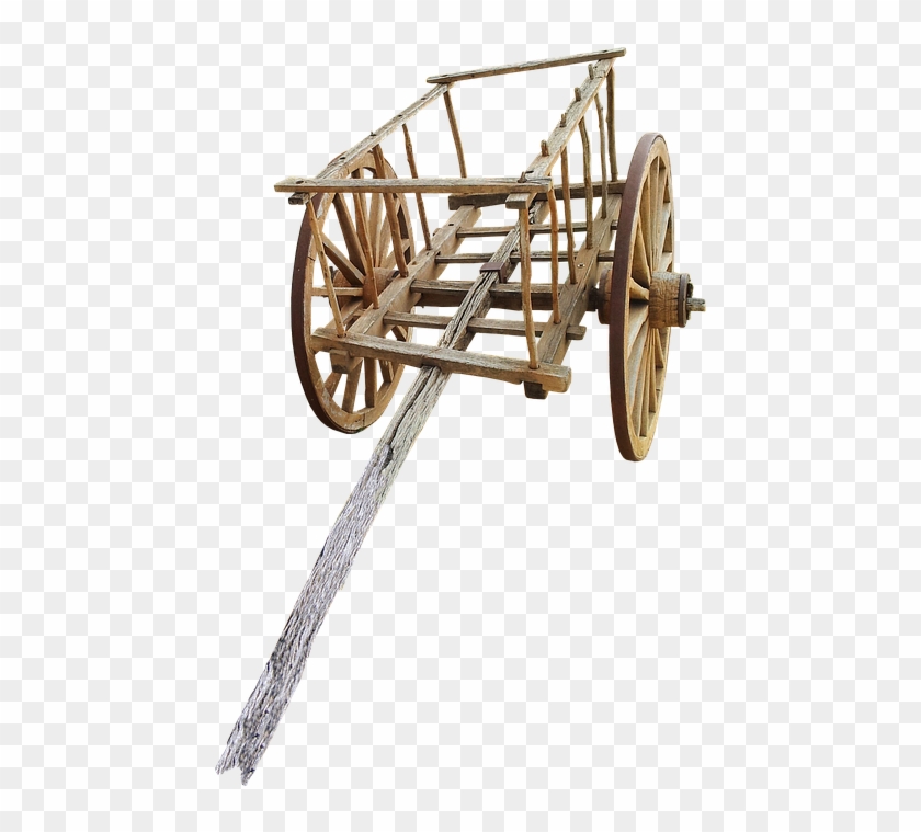Cart, Dare, Old, Middle Ages, Nostalgia, Wooden Cart - Cart Clipart #3124684