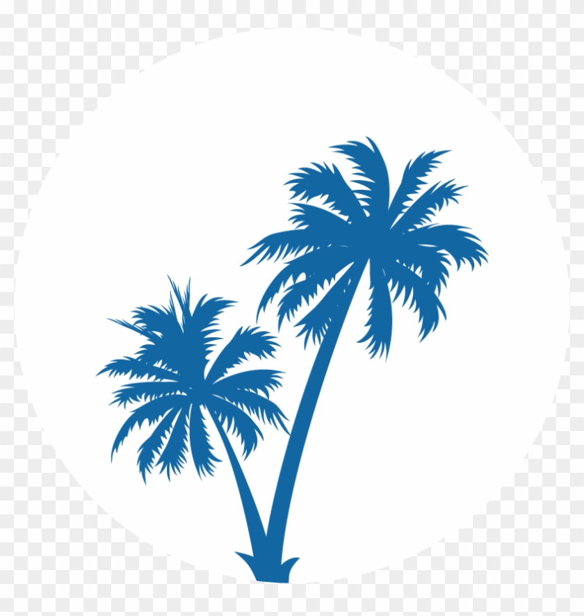 Explore More - Black Coconut Tree Png Clipart #3124926