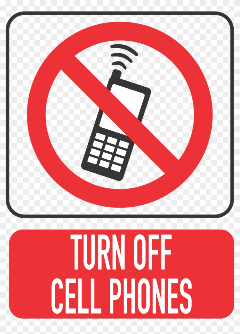Mobile Phone Turn Off Your Cell Phone Close - Do Not Use Mobile Phone Clipart