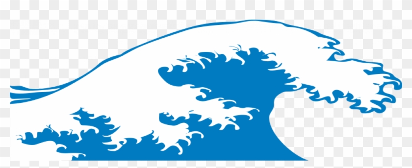 Wave Clipart Transparent Background - Wave Clipart - Png Download #3125930