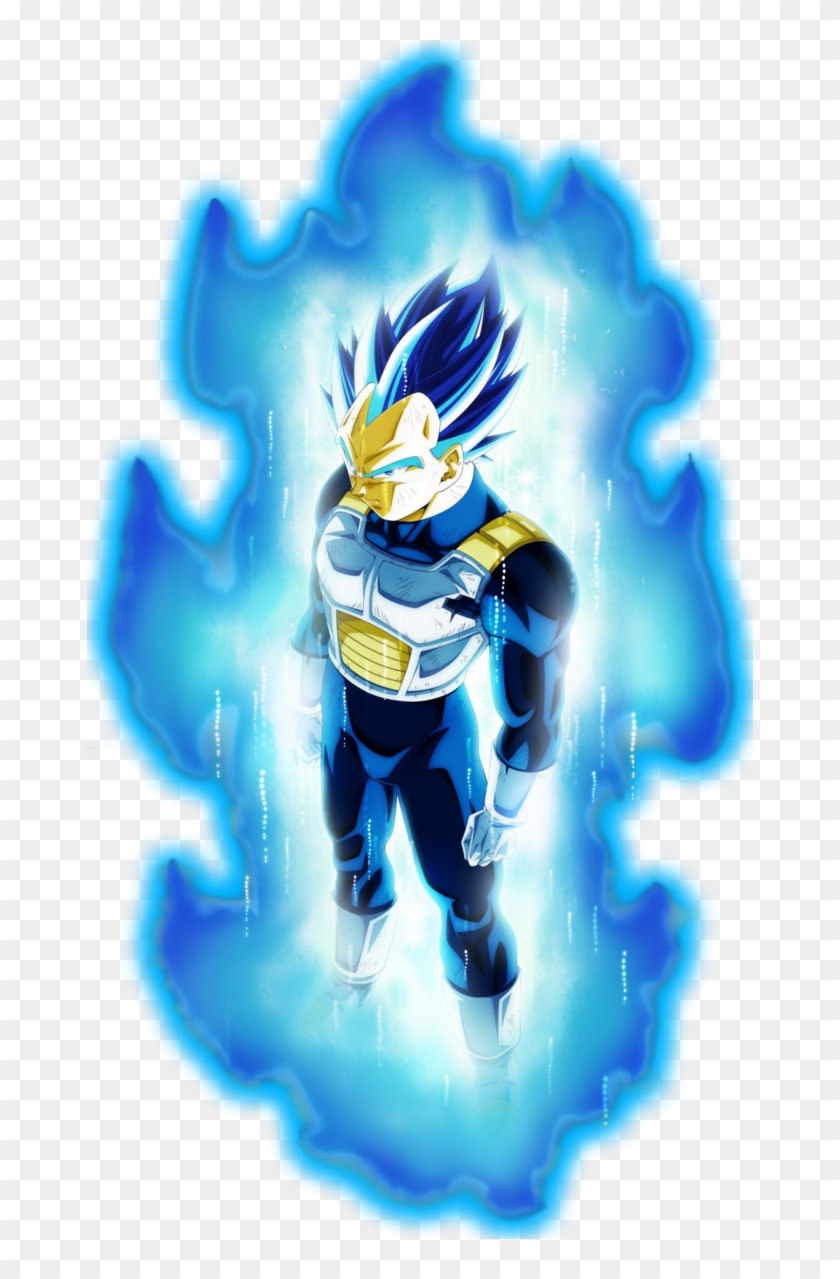 Vegeta Super Saiyan Blue Evolution Png , Png Download - Vegeta Ssj Blue Evolution Aura Clipart #3126701