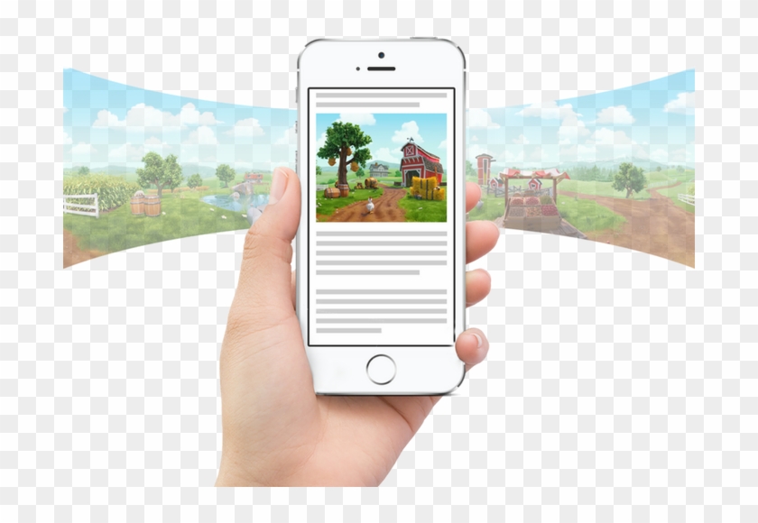360 Mode Is Viewing Content On A Device Screen Without - Iphone Clipart #3126985