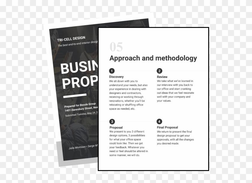 Including Your Branding - Designs Of Business Proposal Clipart #3127189