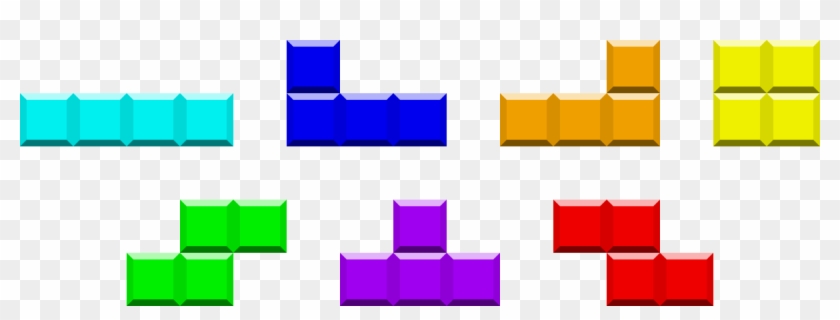 Png - Tetris Blocks Png Clipart