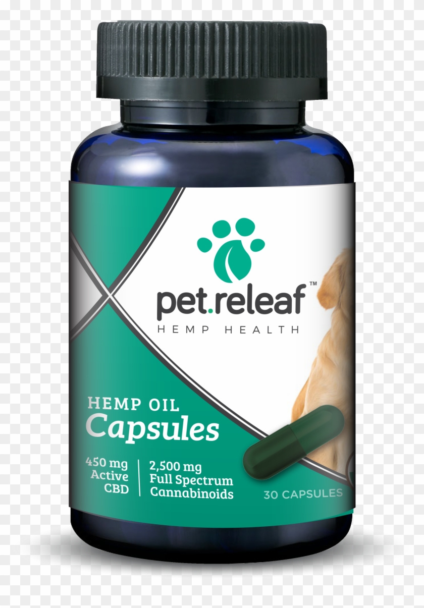 Hemp Oil Capsules - Pet Releaf Clipart