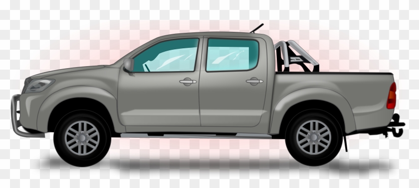 This Free Icons Png Design Of Toyota Hilux - Pickup Clipart Transparent Png #3128479