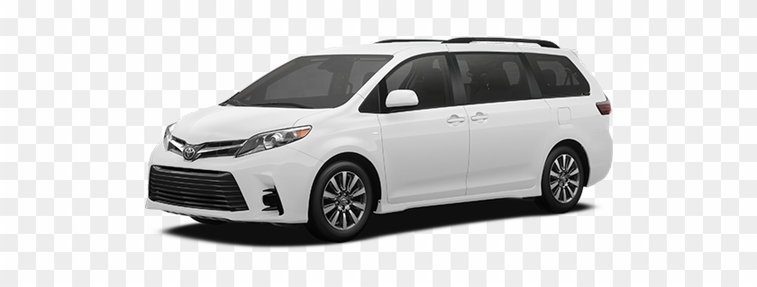 White 2013 Toyota Sienna Clipart