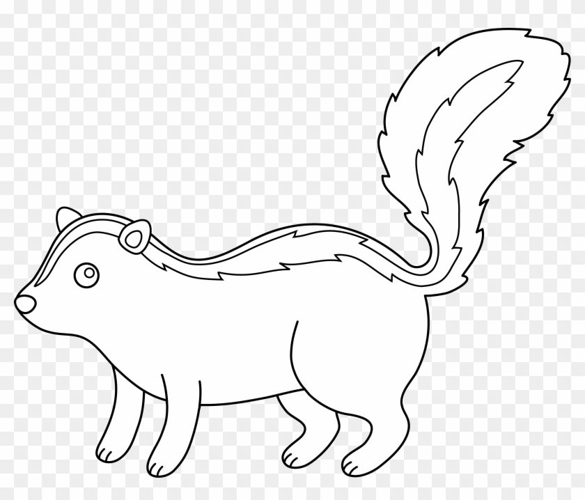 Skunk Clipart - Png Download